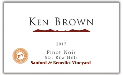 Pinot Noir label