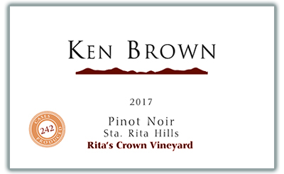 Product Image for 2017 Rita's Crown Vineyard Pinot Noir