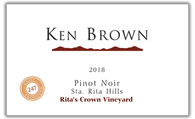 Product Image for 2018 Rita's Crown Vineyard Pinot Noir