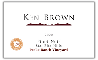 Product Image for 2020 Peake Ranch Vineyard Pinot Noir