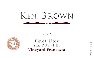 Product Image for 2022 Vineyard Francesca Pinot Noir