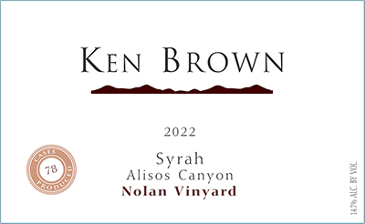 Product Image for 2022 Nolan Vineyard Syrah